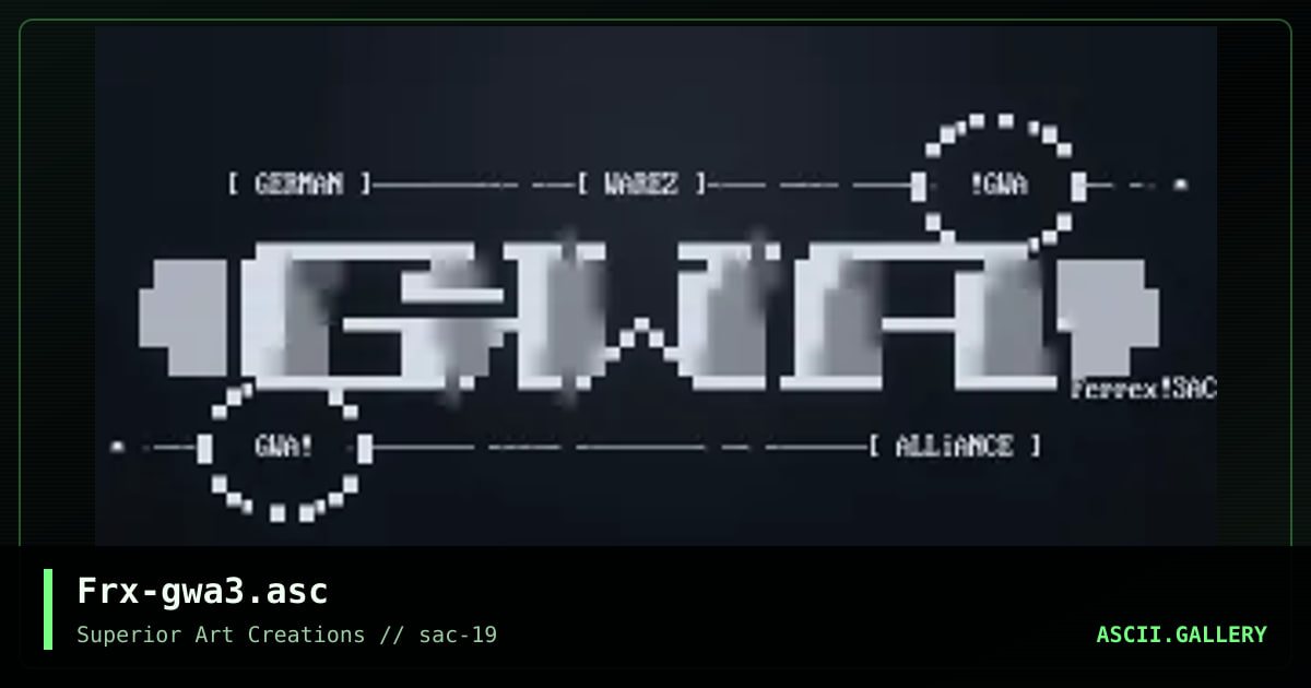 Frx-gwa3.asc, by ferrex, 2000