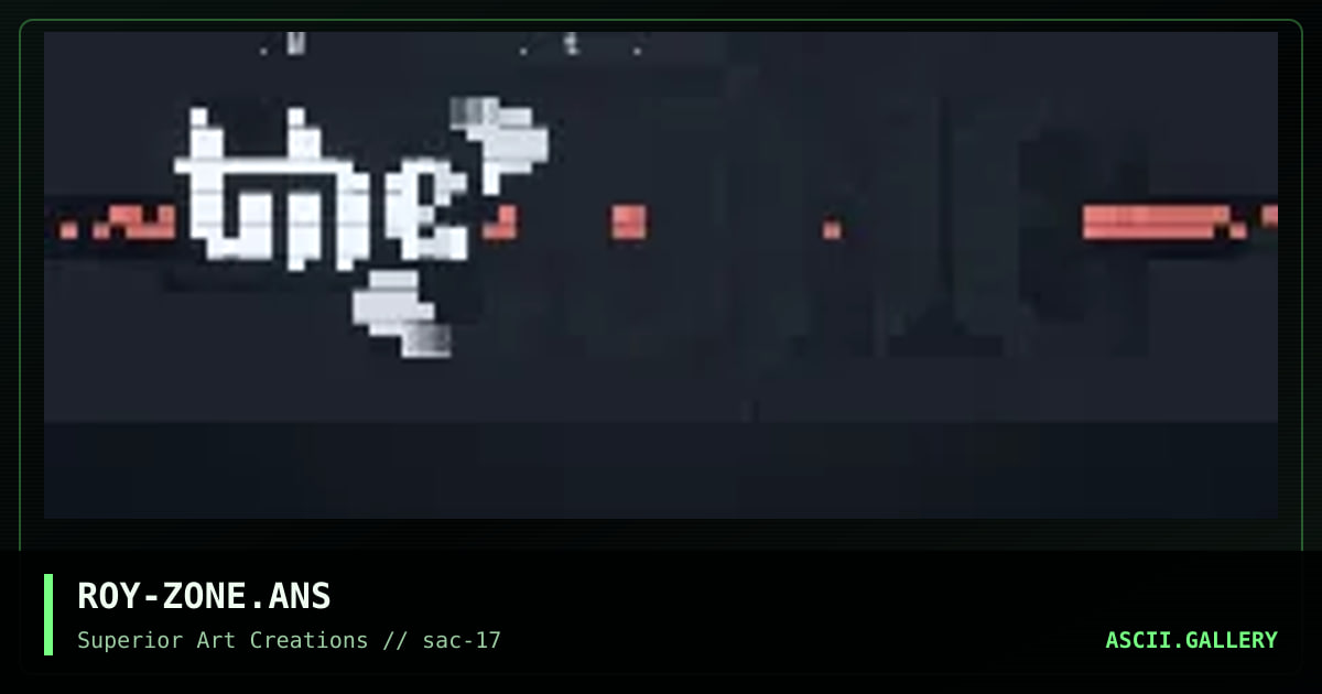 ROY-ZONE.ANS, by roy, 1999