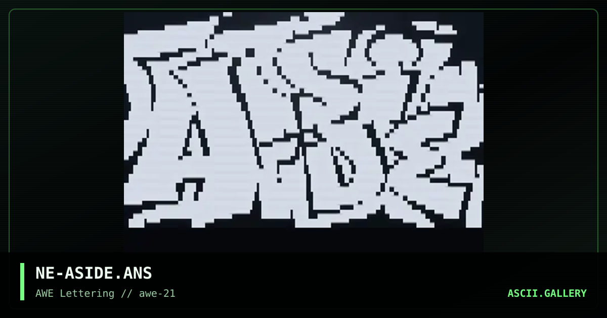 The A-Side, by nemo, 1999