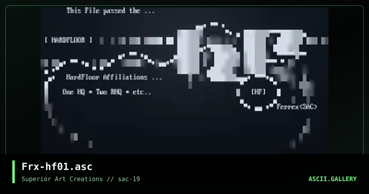 Frx-hf01.asc, by ferrex, 2000