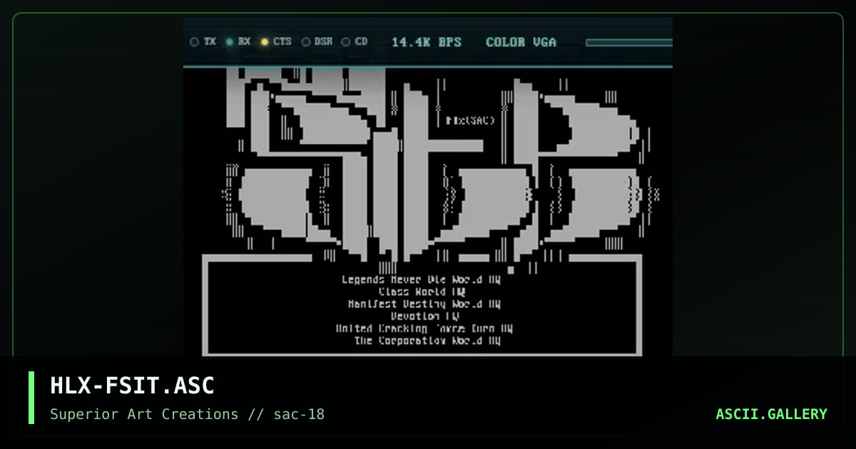HLX-FSIT.ASC, by helix, 1999