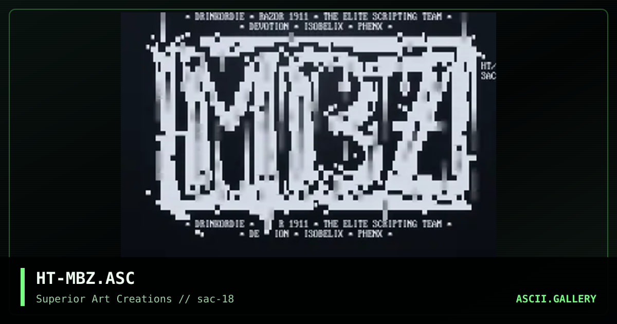 HT-MBZ.ASC, by hetero, 1999