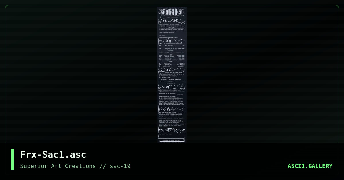 Frx-Sac1.asc, by ferrex, 2000