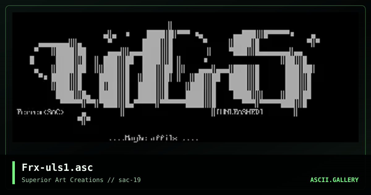 Frx-uls1.asc, by ferrex, 2000