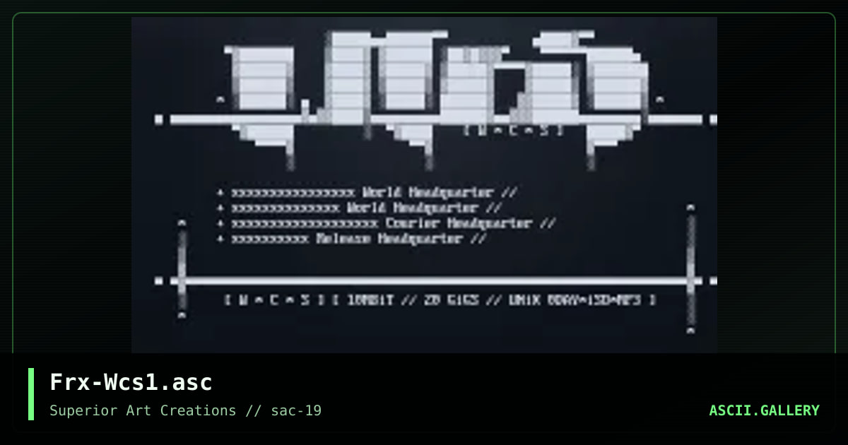 Frx-Wcs1.asc, by ferrex, 2000