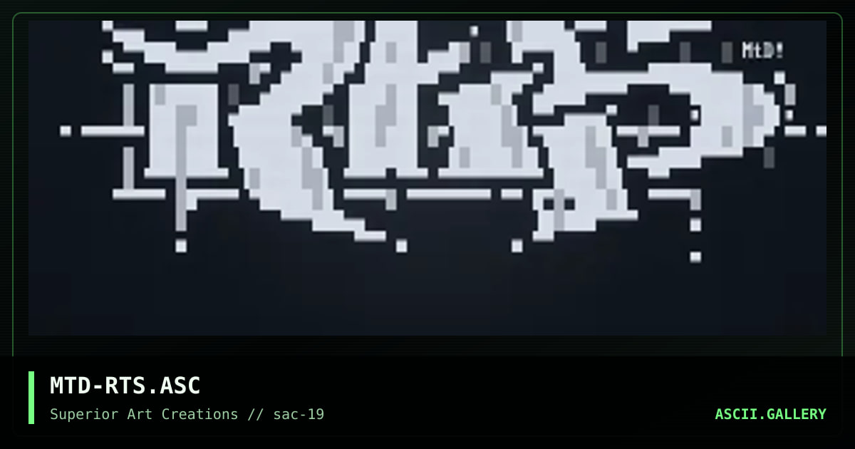 MTD-RTS.ASC, by matador, 2000