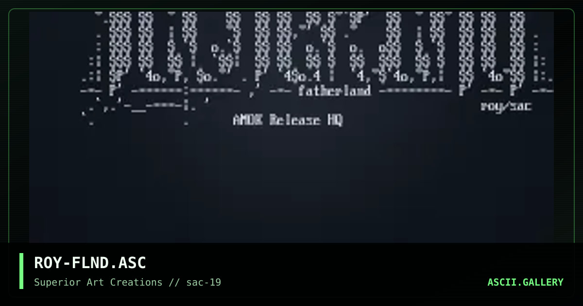 ROY-FLND.ASC, by roy, 2000