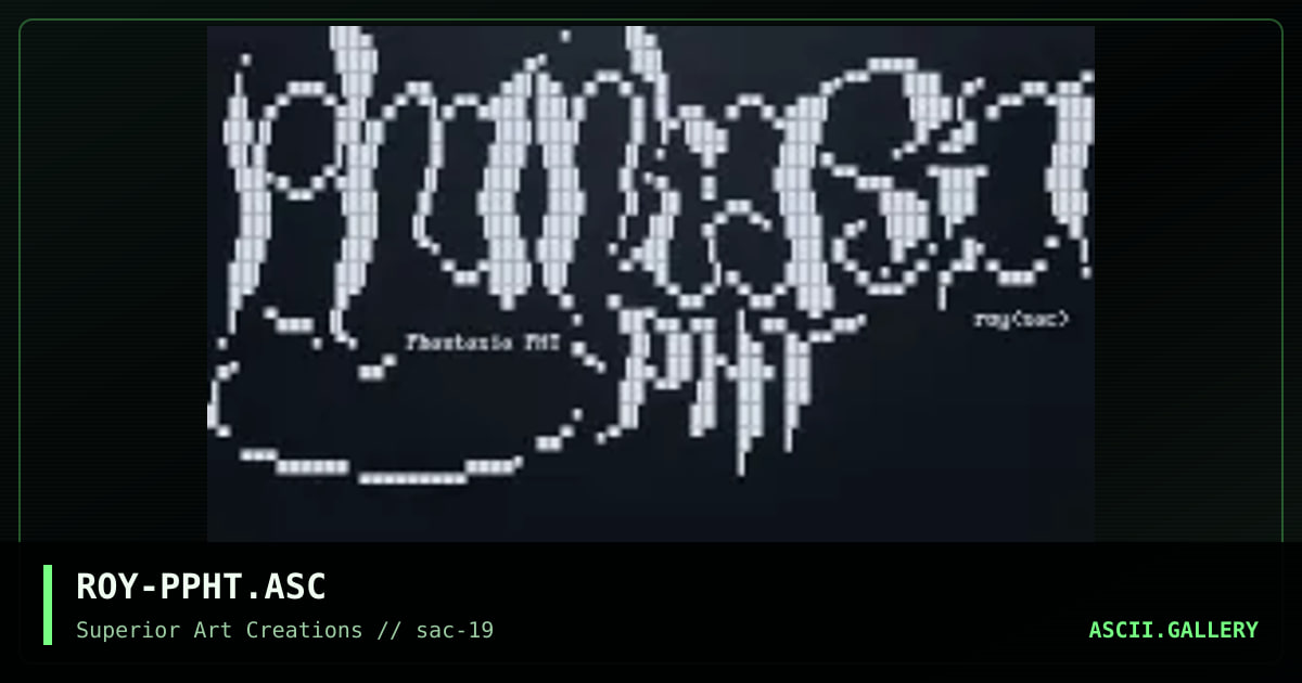 ROY-PPHT.ASC, by roy, 2000