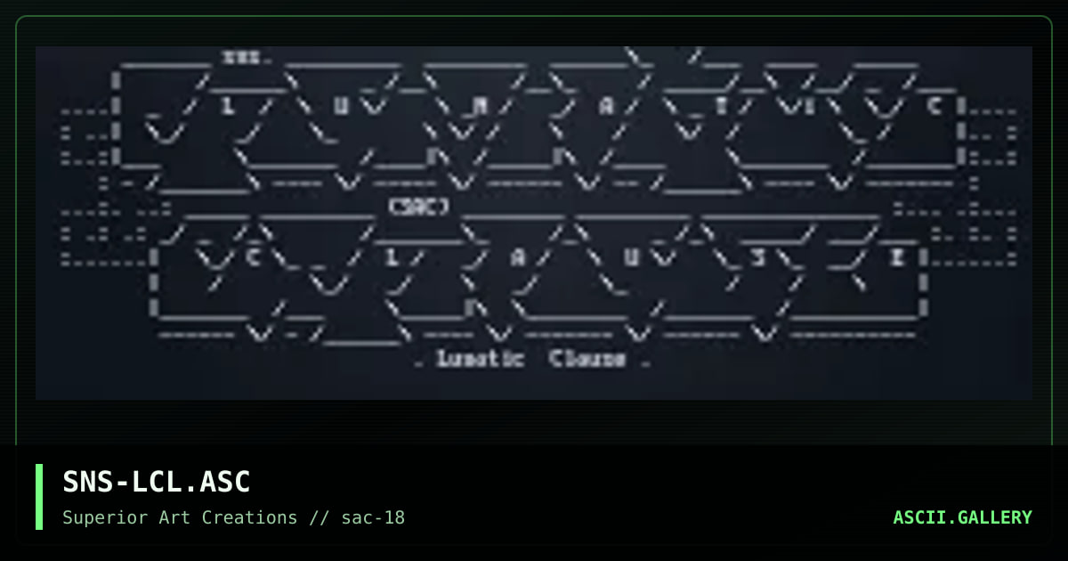 SNS-LCL.ASC, by senser, 1999