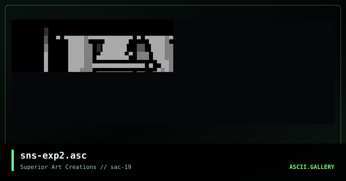 sns-exp2.asc, by senser, 2000