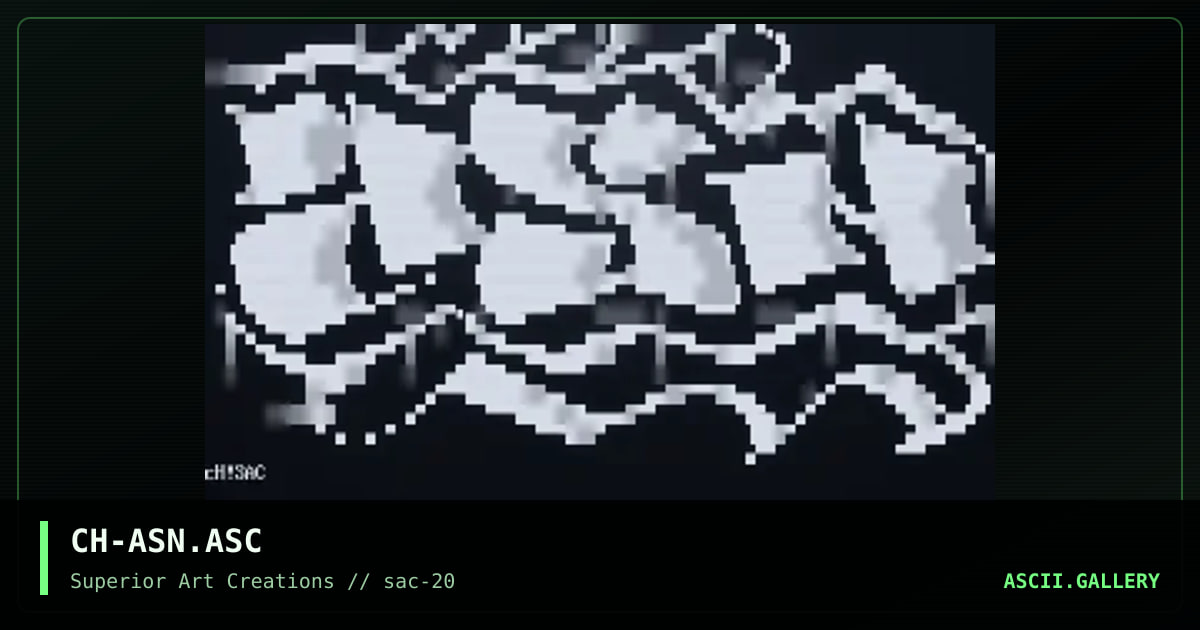 CH-ASN.ASC, by creature of hell, 2000
