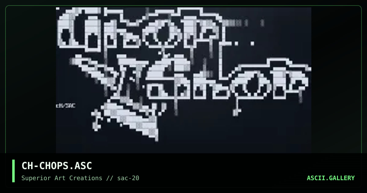 CH-CHOPS.ASC, by creature of hell, 2000