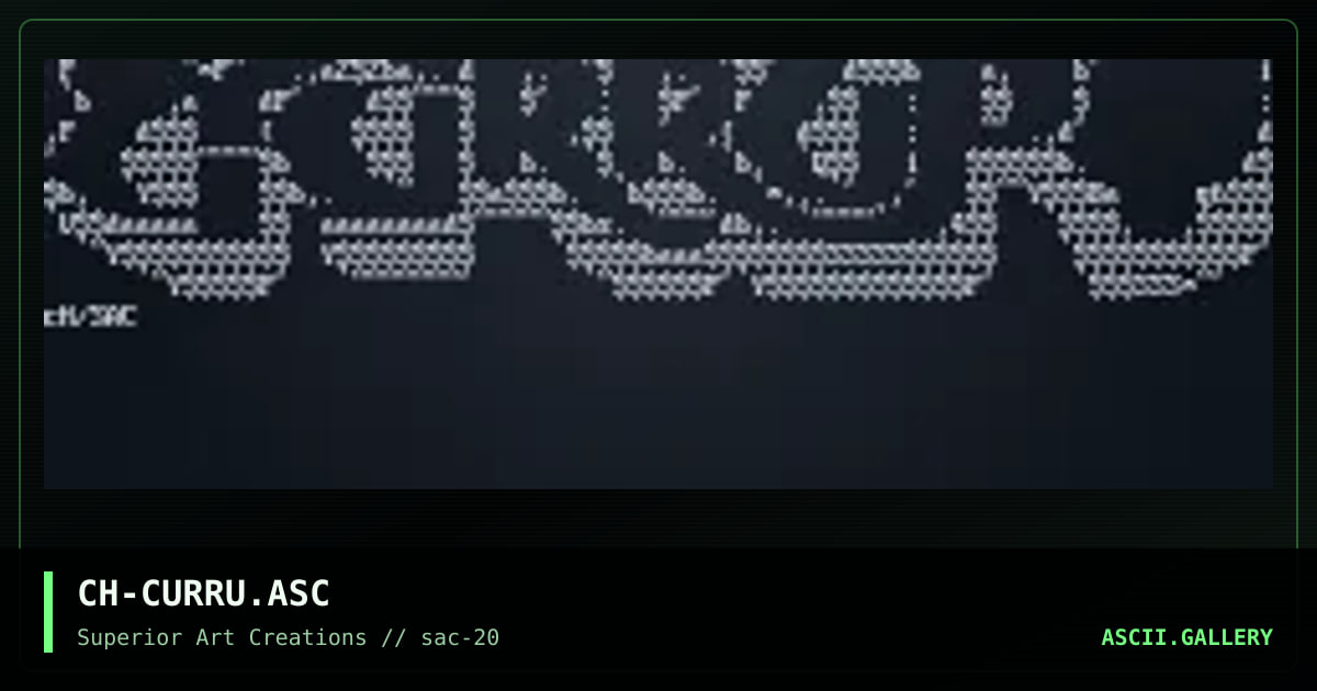CH-CURRU.ASC, by creature of hell, 2000