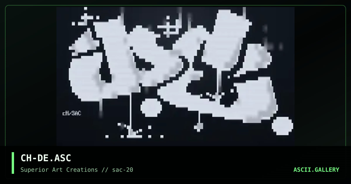 CH-DE.ASC, by creature of hell, 2000