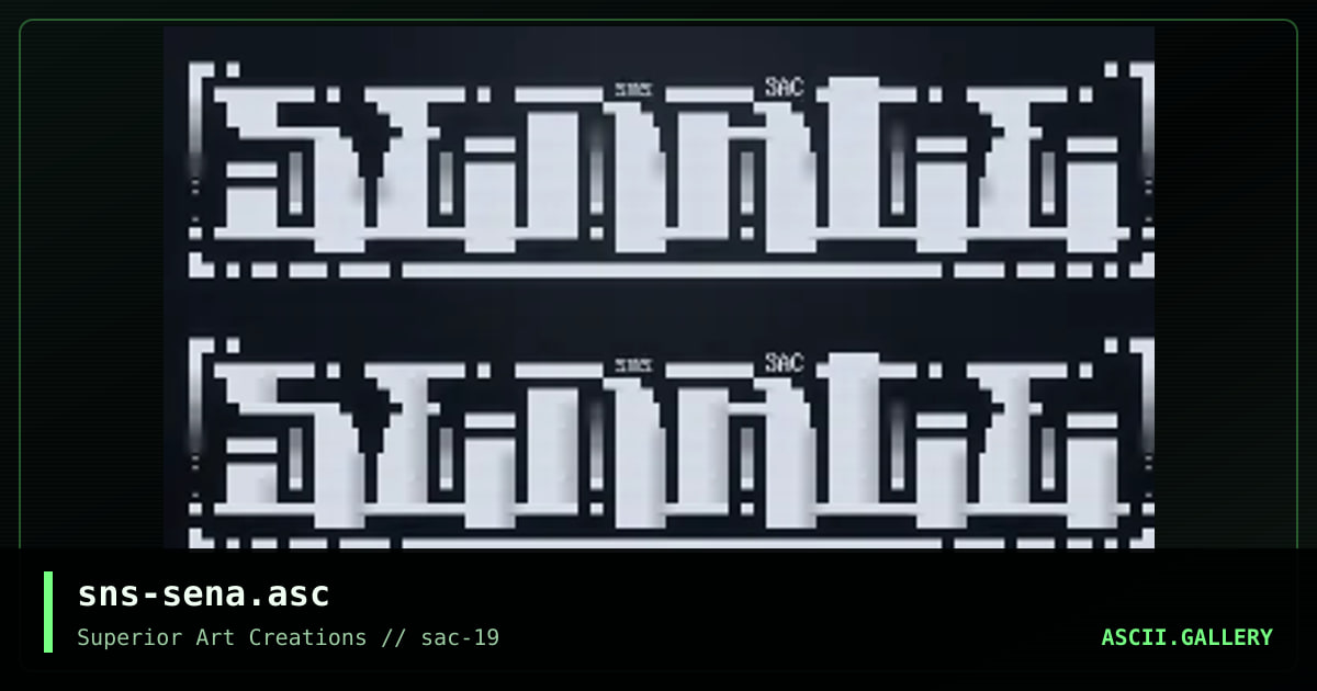 sns-sena.asc, by senser, 2000