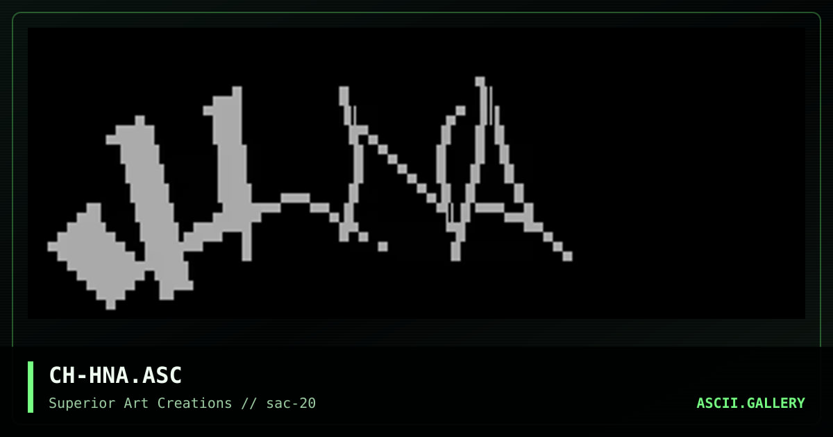 CH-HNA.ASC, by creature of hell, 2000