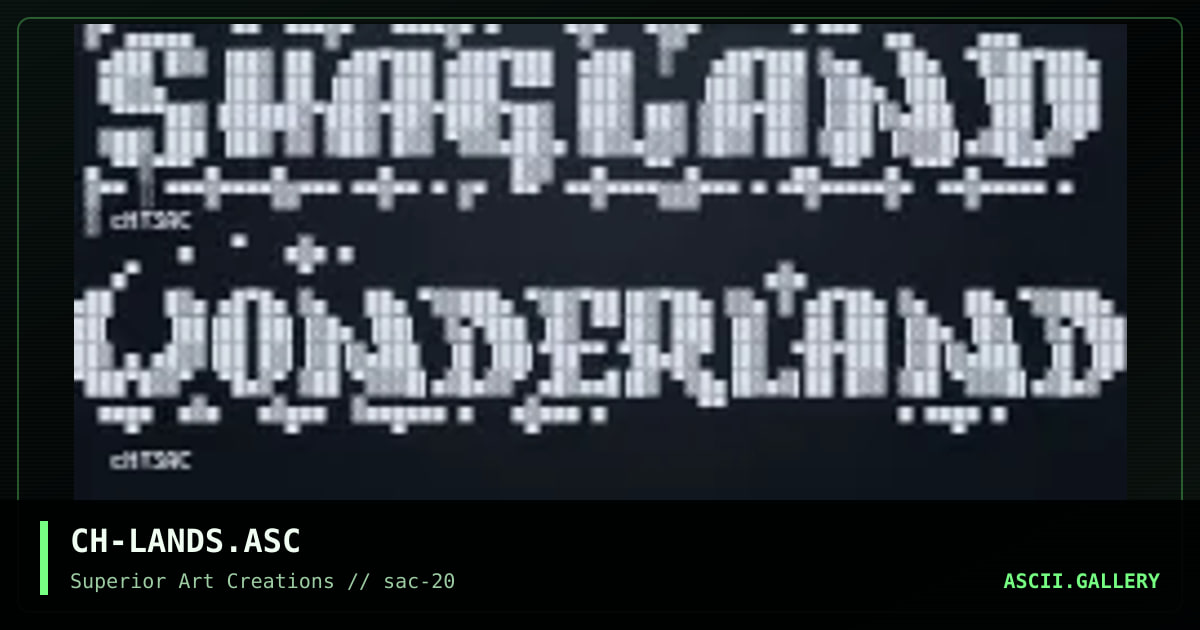CH-LANDS.ASC, by creature of hell, 2000