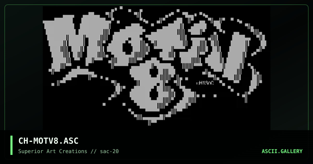 CH-MOTV8.ASC, by creature of hell, 2000