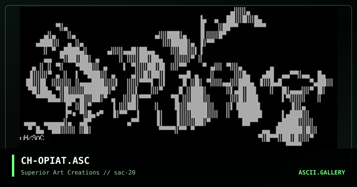CH-OPIAT.ASC, by creature of hell, 2000