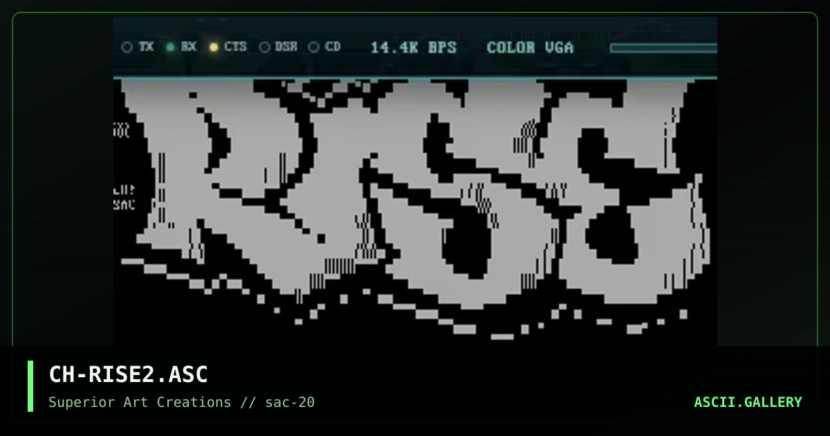 CH-RISE2.ASC, by creature of hell, 2000