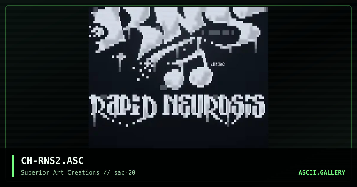 CH-RNS2.ASC, by creature of hell, 2000