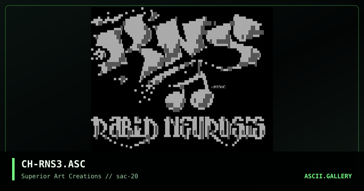CH-RNS3.ASC, by creature of hell, 2000