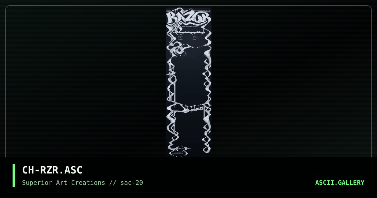 CH-RZR.ASC, by creature of hell, 2000