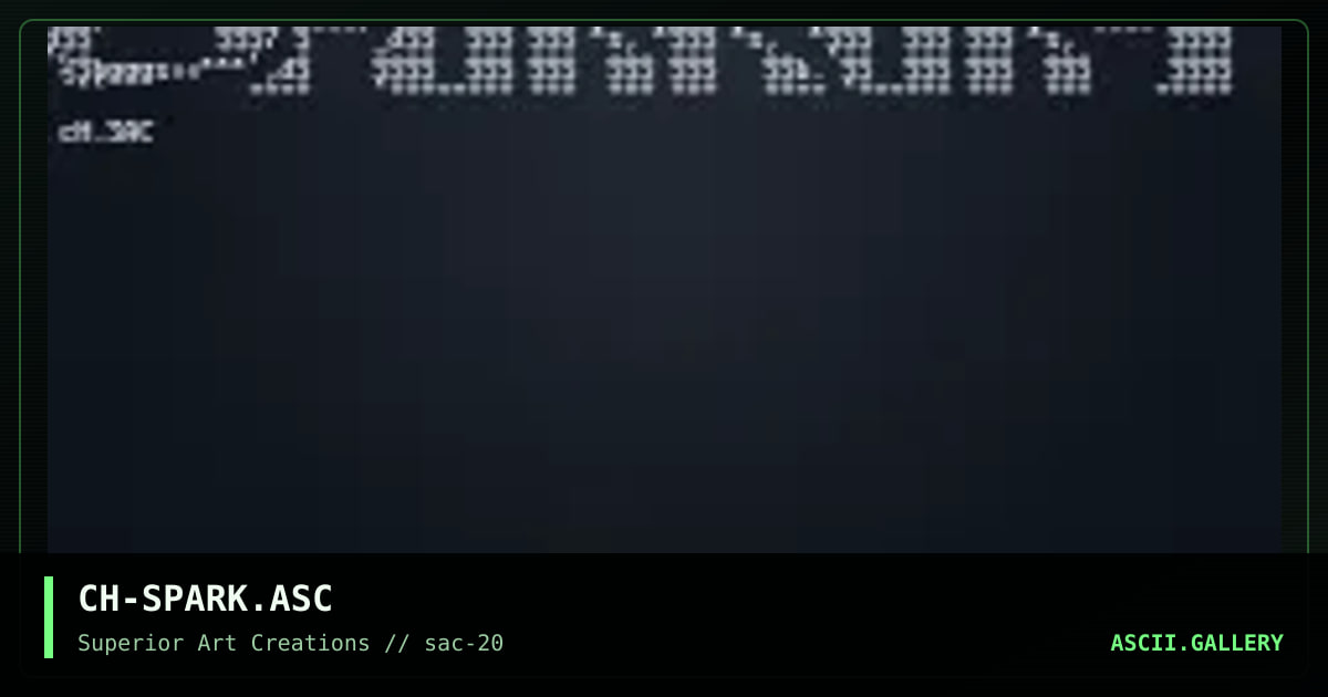 CH-SPARK.ASC, by creature of hell, 2000