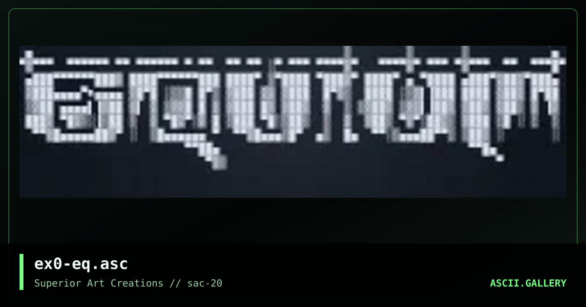 ex0-eq.asc, by exo, 2000