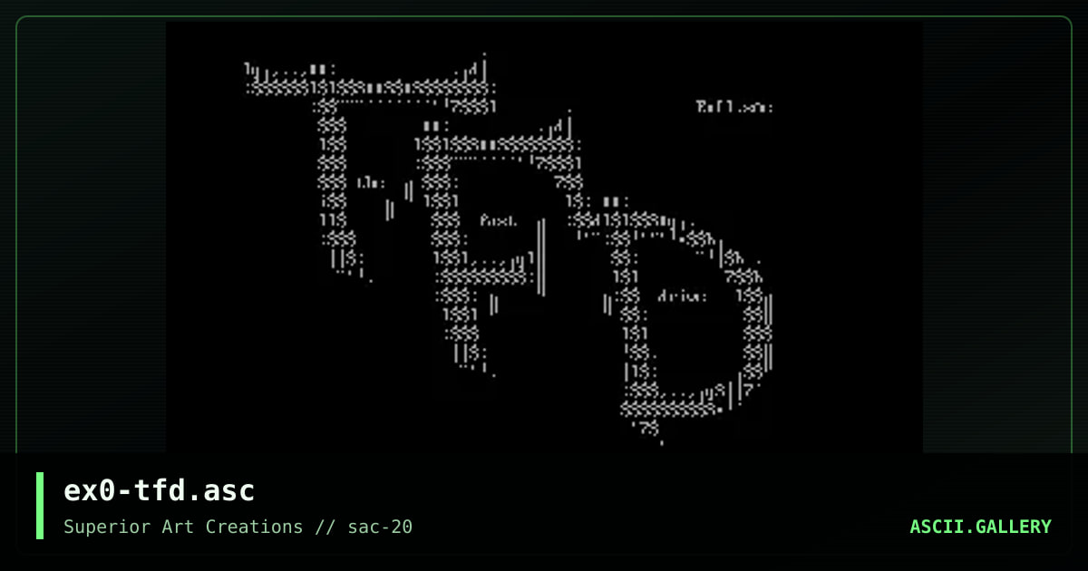 ex0-tfd.asc, by exo, 2000