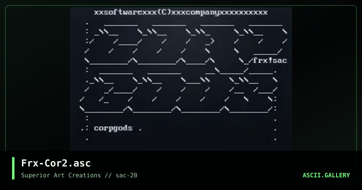 Frx-Cor2.asc, by ferrex, 2000
