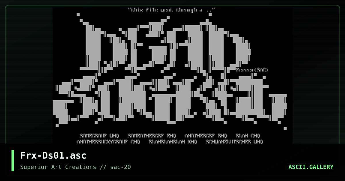 Frx-Ds01.asc, by ferrex, 2000