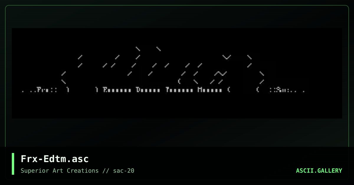 Frx-Edtm.asc, by ferrex, 2000
