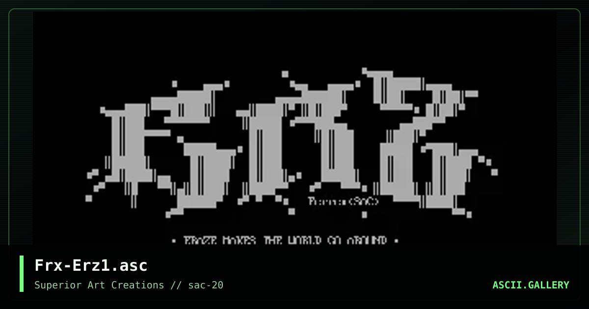 Frx-Erz1.asc, by ferrex, 2000