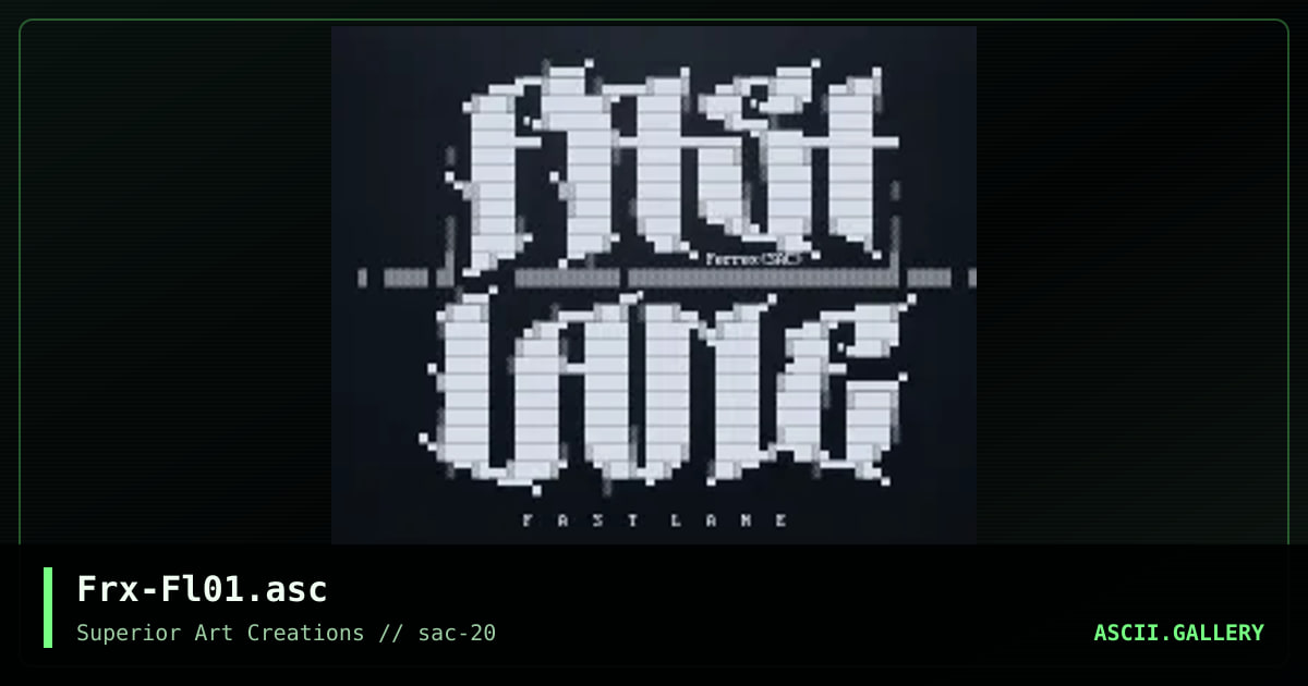 Frx-Fl01.asc, by ferrex, 2000