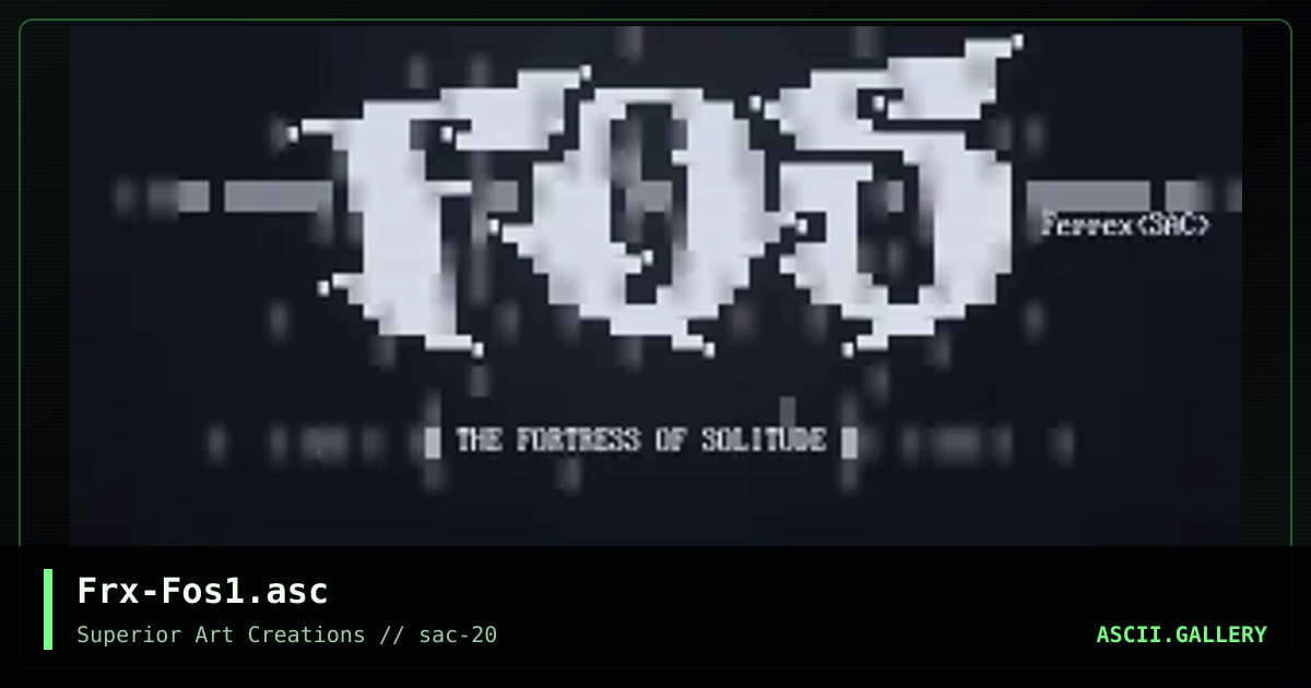 Frx-Fos1.asc, by ferrex, 2000