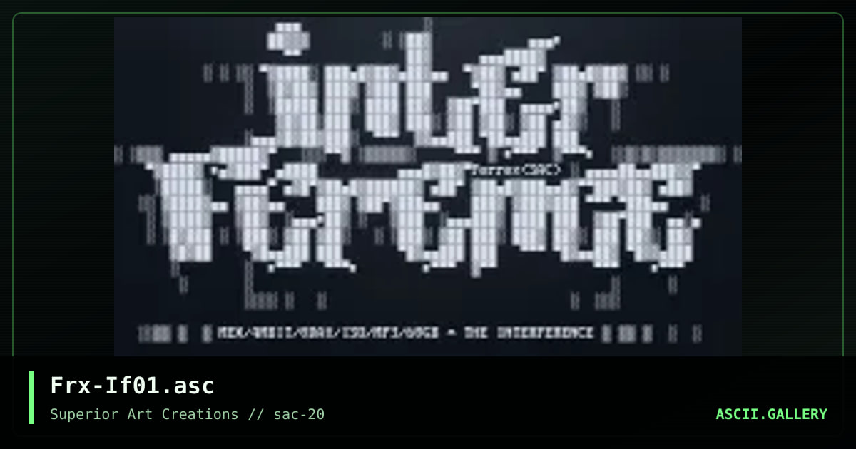 Frx-If01.asc, by ferrex, 2000