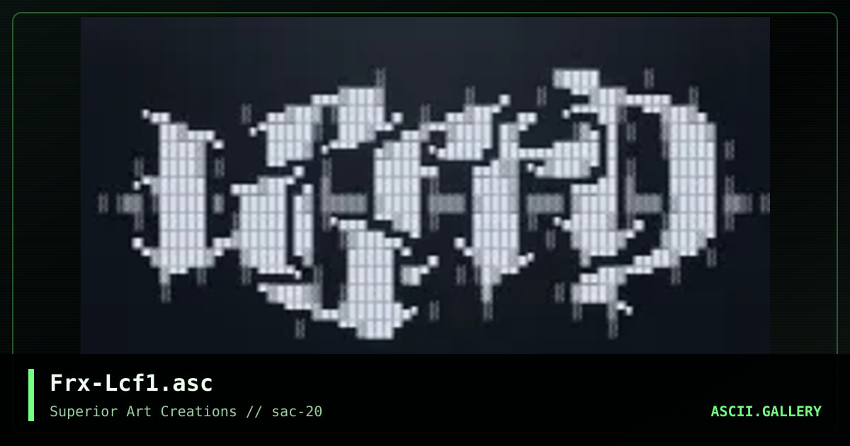Frx-Lcf1.asc, by ferrex, 2000