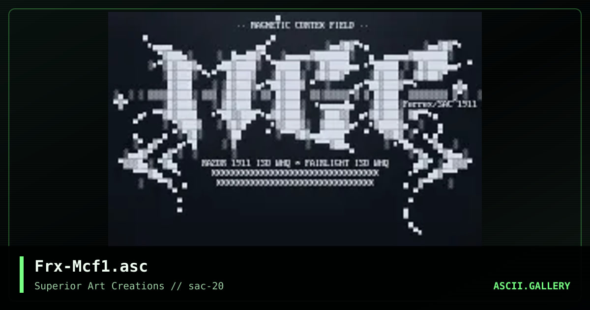 Frx-Mcf1.asc, by ferrex, 2000