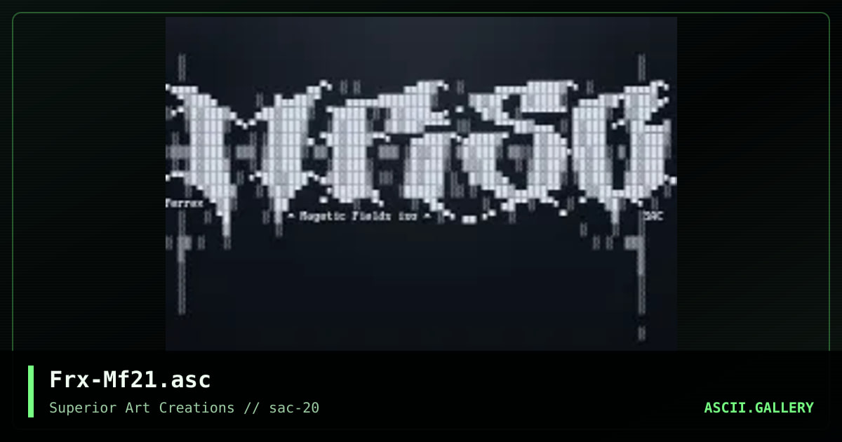 Frx-Mf21.asc, by ferrex, 2000