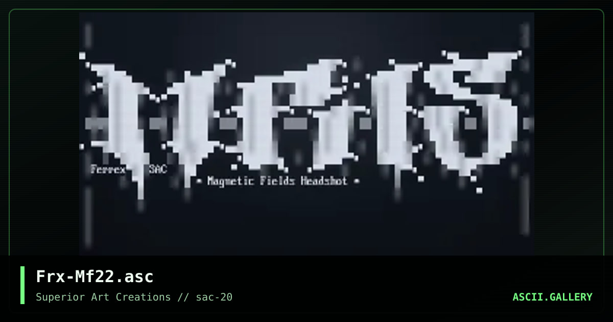 Frx-Mf22.asc, by ferrex, 2000