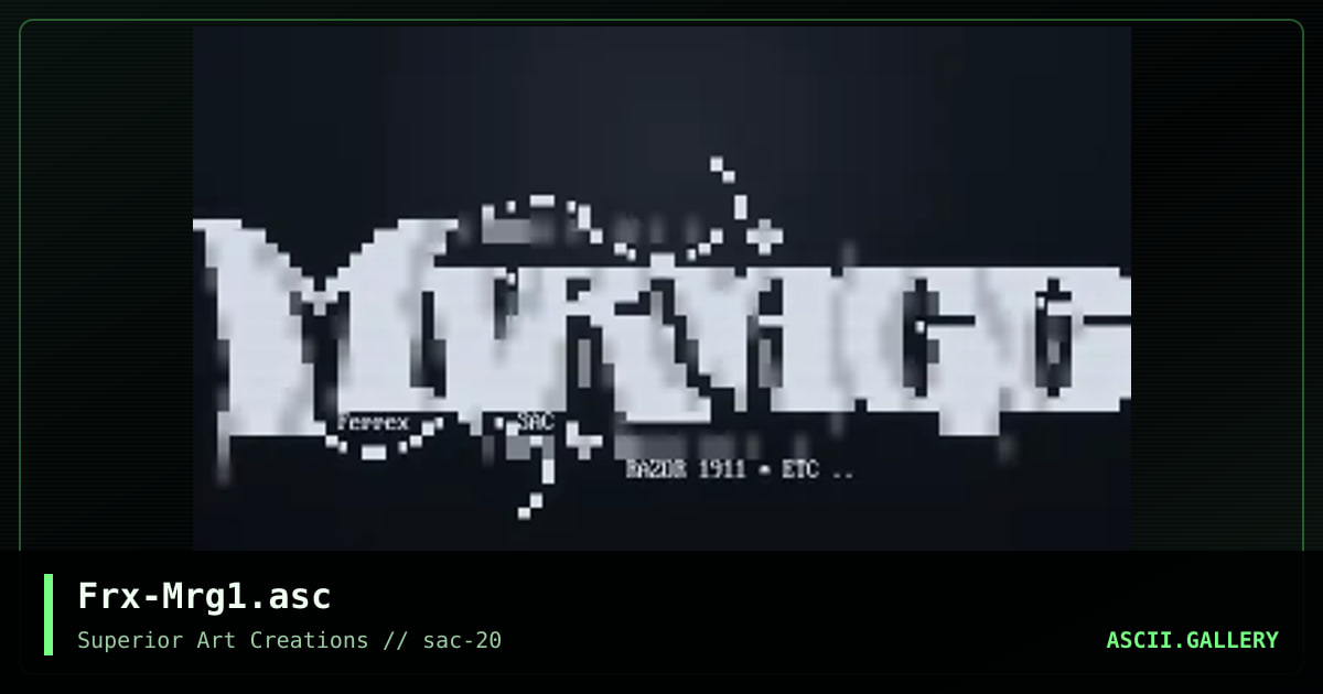 Frx-Mrg1.asc, by ferrex, 2000
