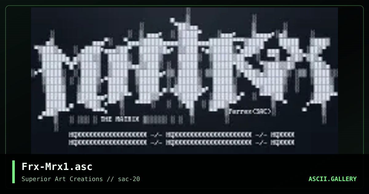 Frx-Mrx1.asc, by ferrex, 2000
