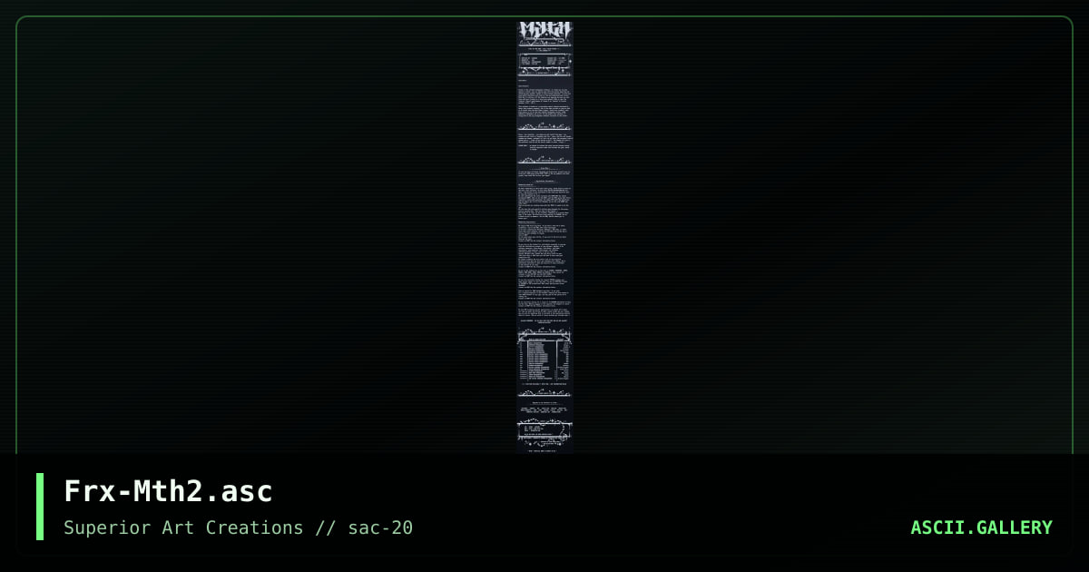 Frx-Mth2.asc, by ferrex, 2000