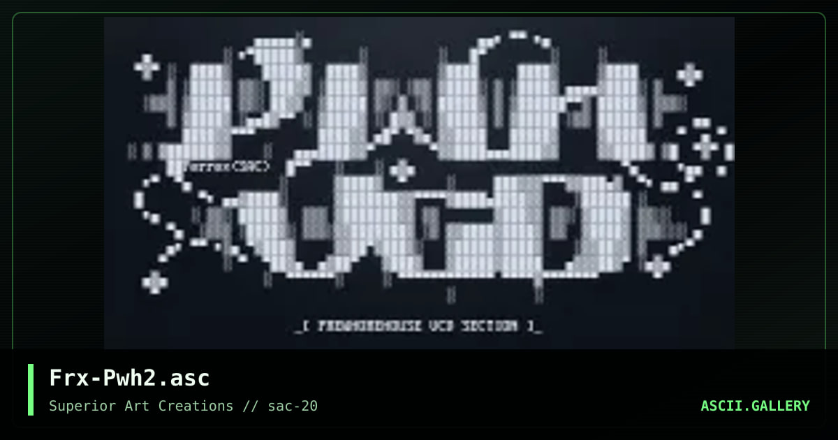 Frx-Pwh2.asc, by ferrex, 2000