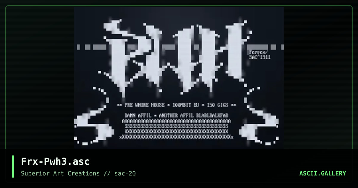 Frx-Pwh3.asc, by ferrex, 2000