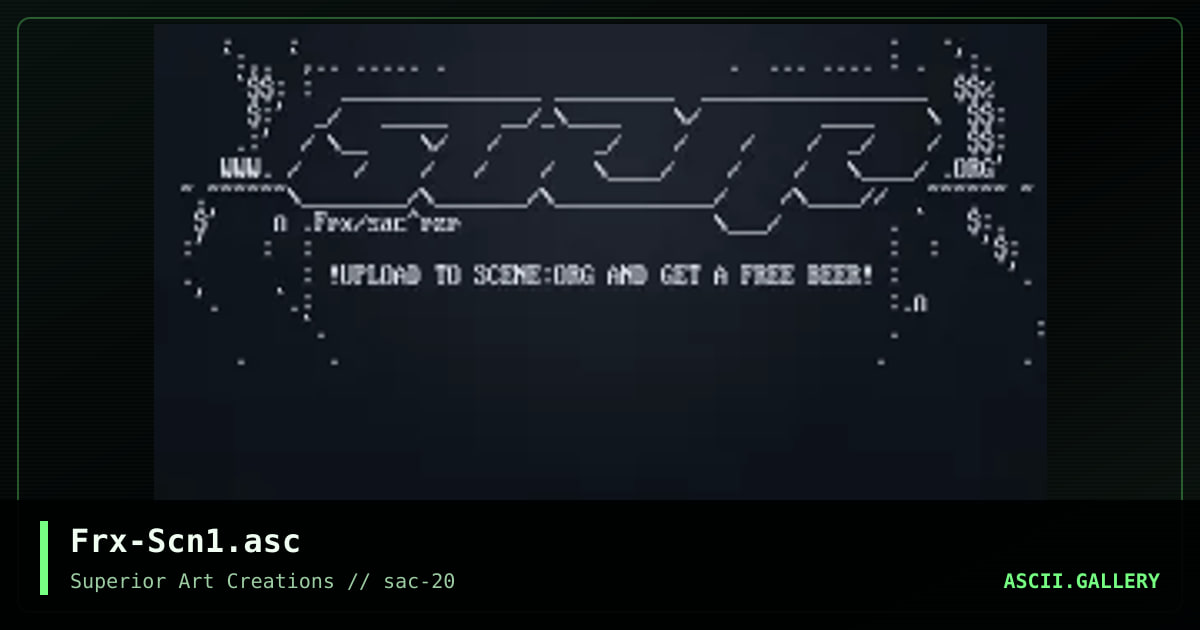 Frx-Scn1.asc, by ferrex, 2000