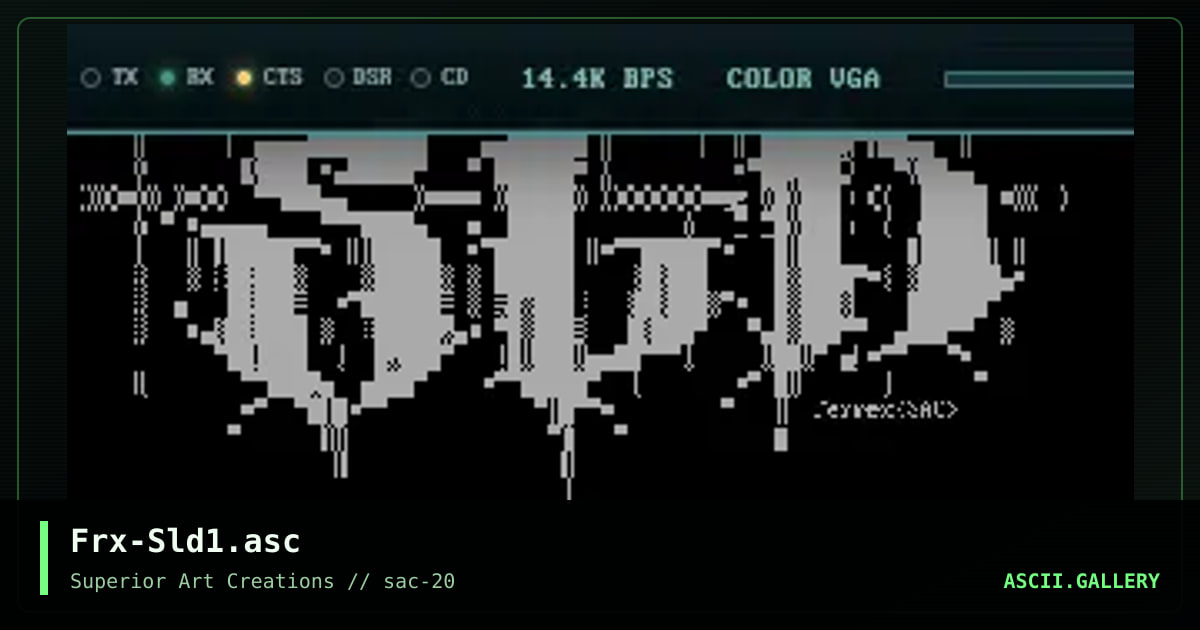 Frx-Sld1.asc, by ferrex, 2000