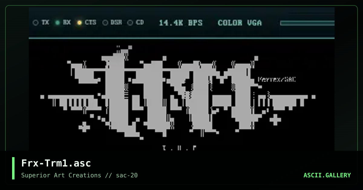 Frx-Trm1.asc, by ferrex, 2000