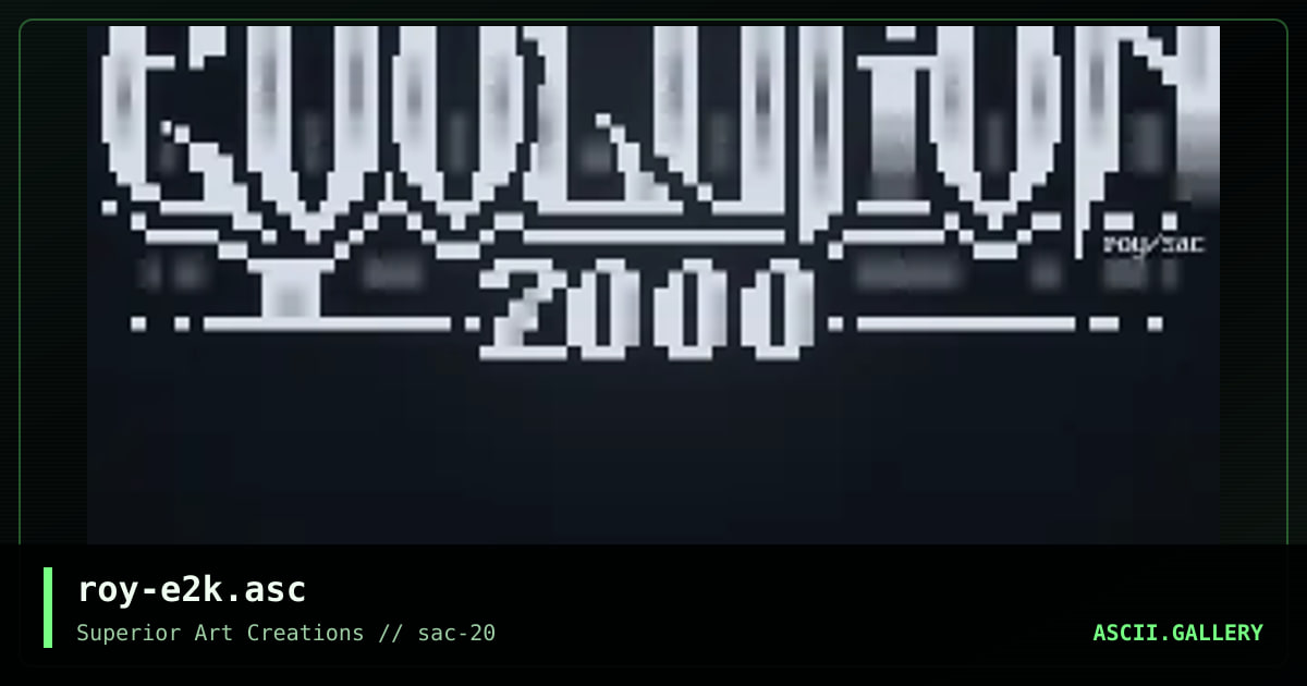 roy-e2k.asc, by roy, 2000